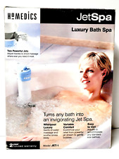 Homedics JetSpa Luxury Bath Spa JET-1 jatos duplos banheira de hidromassagem instruções comprar usado  Enviando para Brazil