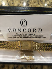 Concord 18k yellow for sale  BIRMINGHAM