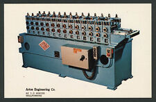 Cartão postal publicitário 1960-70 ARTOS ENGINEERING ROLLFORMER máquina formadora de metal comprar usado  Enviando para Brazil