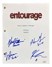 Guión de episodio piloto firmado por Entourage Cast Entourage Adrien Grenier y otros JSA segunda mano  Embacar hacia Mexico
