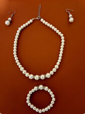 Parure luxueuse perles d'occasion  Grenoble-