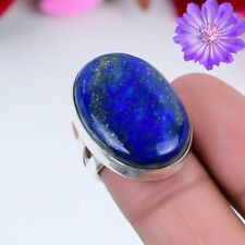 Lapis Lazuli Gemstone 925 Sterling Silver Ring Handmade Jewelry All Size for sale  Shipping to South Africa