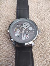 Akribos XXIV AK538GY Automatic Skeleton Dial Men's Watch 44mm watch case Nice!, used for sale  Shipping to South Africa