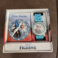 Nuevo en caja Reloj de pulsera Disney Frozen 2 niños Time Teacher segunda mano  Embacar hacia Argentina