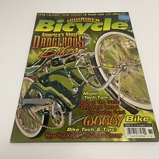 Vintage Lowrider Bicycle Magazine With Poster 1998 Americas Most Dangerous Bikes, used for sale  Shipping to Canada