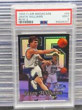 1998-99 Flair Showcase Jason Williams Row 2 Rookie RC #55 PSA 9 MINT Kings, used for sale  Shipping to South Africa