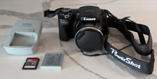 Cámara digital Canon PowerShot SX500 IS 16,0 MP - negra - funciona probada segunda mano  Embacar hacia Argentina