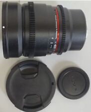 Lente gran angular Cine Rokinon MFT 16 mm T2.2 para Olympus y Panasonic Micro segunda mano  Embacar hacia Argentina