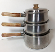 Vintage prestige saucepans for sale  FARINGDON
