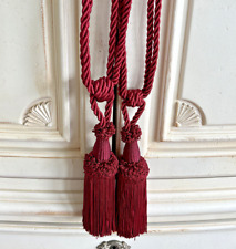 Tassels burgundy red for sale  Denton