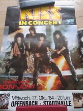 Kiss tour poster gebraucht kaufen  Mainz
