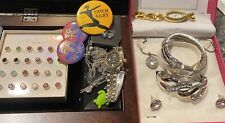 Lote de piezas de colección de relojes de joyería de disfraz reparación reutilización, portátil segunda mano  Embacar hacia Argentina