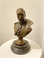 ANTIGUO Busto de Bronce "Imperio Alemán" Kaiser Wilhelm 2, usado segunda mano  Embacar hacia Argentina