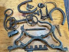 Pieces rusted horseshoes for sale  Northfield
