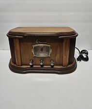 Emerson NR40 AM/FM Radio “Antique” CD Player Wooden Cabinet Tabletop Stereo for sale  Shipping to South Africa