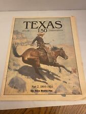 Texas sesquicentennial newspap for sale  Irving