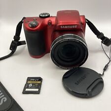 Cámara digital Samsung serie WB WB100 16,2 MP roja con tarjeta SD de 8 GB - ¡Probada! segunda mano  Embacar hacia Argentina