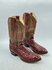 s men leather cowboy boots for sale  Atlanta