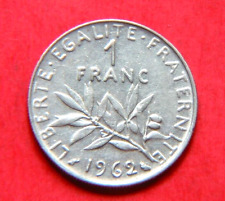 Franc semeuse 1962 d'occasion  Marseille V