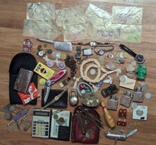 Junk drawer, Old Stuff.  Stamps, Coins, Nails, Knives, More. for sale  Shipping to South Africa