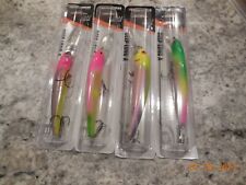 Used,  ONE BOMBER DEEP LONG A 25A LURES  WALLEYE. YOU PICK 4 COLORS., for sale  Shipping to South Africa