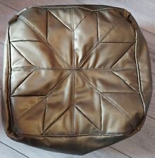 Faux leather footstool for sale  LYDNEY
