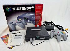 Console Nintendo 64 N64, completo na caixa na caixa, autêntico, testado, limpo comprar usado  Enviando para Brazil