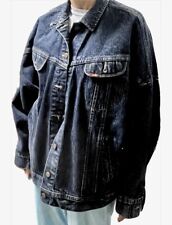 SUPERVENDA! Jaqueta jeans masculina/feminina escura anos 80 vintage GENUINE LEE Brand G/XL comprar usado  Enviando para Brazil