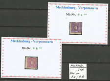 Mecklenburg postfr freimarken gebraucht kaufen  Freiberg-Umland I