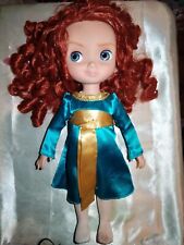 Disney Store Animator Collection Brave's Merida Toddler Doll 38cm (15inch) Toy  for sale  Shipping to South Africa