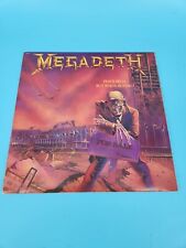 Disco de vinil Megadeth Peace Sells But Whos Buying ST12526 1986 LP Specialty Pres comprar usado  Enviando para Brazil