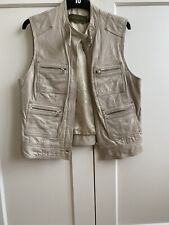 Leather combat waistcoat for sale  PLYMOUTH