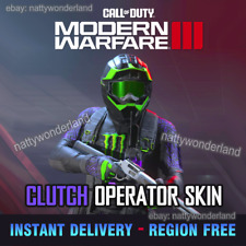 Usado, Call of Duty Modern Warfare 3 Monster Energy CLUTCH Operator Skin COD MW3 RARO comprar usado  Enviando para Brazil