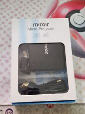 Miroir MP30 Micro Projector 50" DLP 640 x 360 15 Lumens HDMI -NC0083 for sale  Shipping to South Africa