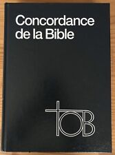 Concordance bible tob d'occasion  Saint-Philbert-de-Grand-Lieu