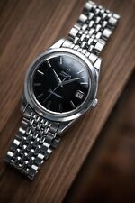 Vintage Omega Seamaster Ref 166.010 Cal 565 Automatic Rare Black Dial, used for sale  Shipping to South Africa