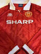 Manchester united shirt for sale  GRAVESEND