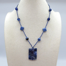 Sodalite pendant necklace for sale  Vancouver