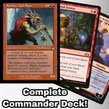 Krenko, Mob Boss Commander Deck EDH 100 Magic Cards Custom Deck MTG Goblins for sale  Shipping to South Africa