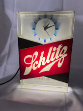 Schlitz light clock for sale  White Marsh