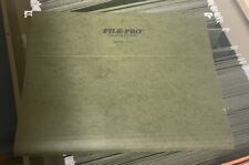 25 pastas de arquivos penduradas File Pro verde floresta, usado comprar usado  Enviando para Brazil