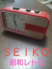Reloj despertador pequeño Seiko Showa retro segunda mano  Embacar hacia Argentina