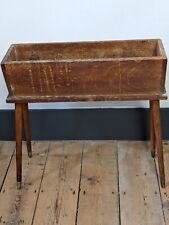 VINTAGE WOODEN PLANTER TROUGH PLANT STAND DANSETTE LEGS RETRO for sale  Shipping to South Africa