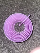 Plastic purple pastry for sale  ROMFORD