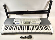 Casio CTK 496 Teclado Digital Eletrônico Piano MIDI MIC com Cabo de Alimentação e Suporte, usado comprar usado  Enviando para Brazil