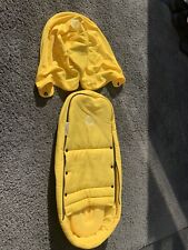 Used, Bugaboo Bee Footmuff & Canopy Yellow for sale  WELLINGBOROUGH