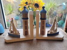 Handmade nautical bookends for sale  LOOE