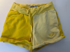 Shorts femininos GUESS malha de algodão amarelo moletom tecido M comprar usado  Enviando para Brazil