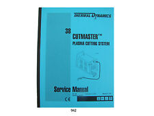 Thermal Dynamics Model 38 Cutmaster Plasma Cutter Service Manual  *942 for sale  Shipping to South Africa