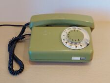 Vintage rotary Telephone Poland Telkom Green. Original. for sale  Shipping to South Africa